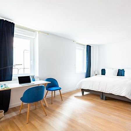 Apartamento Calme & Chic Bleu - Proche Gare Et Centre Dijon Exterior foto